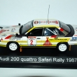 Audi 200 Quattro Safari rally 1987 W. Rohrl / 2.msto